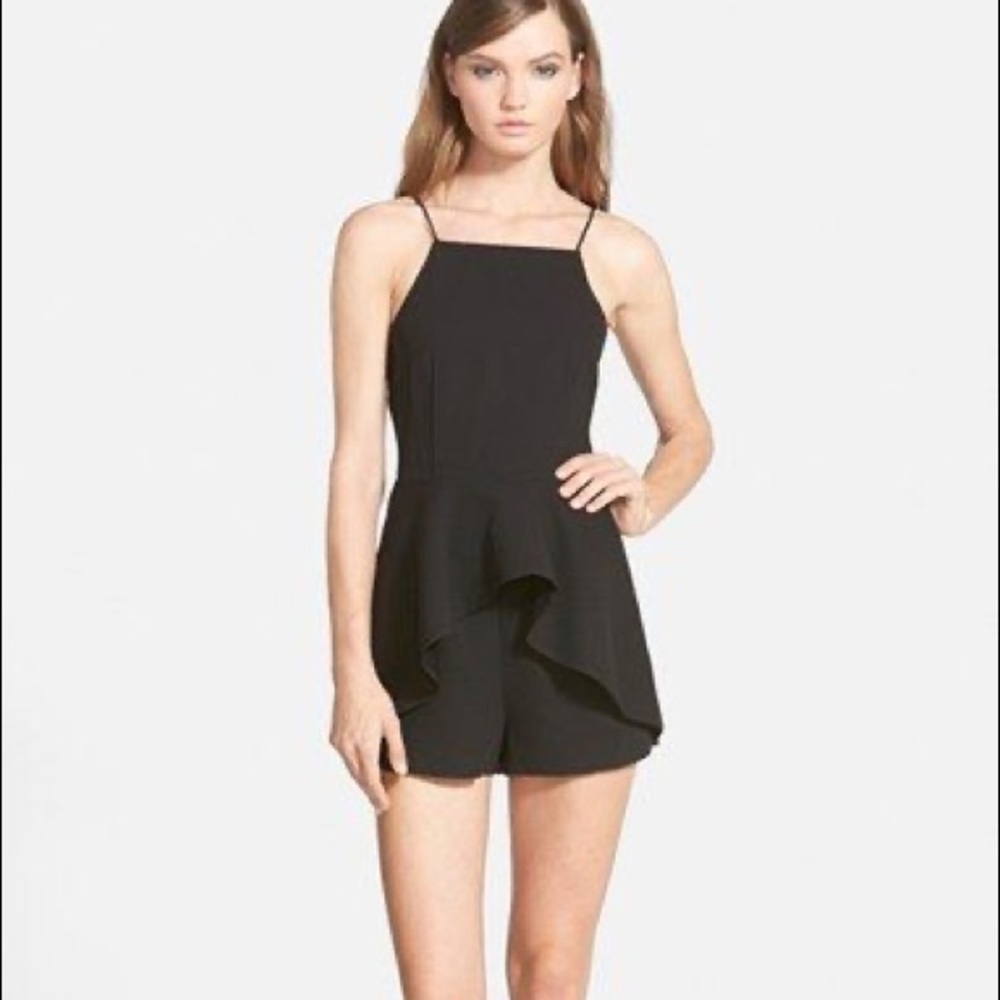XS finders keepers black romper